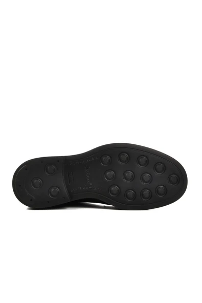 Dr.Flexer Siyah Ortopedik Hakiki Deri Erkek Casual Ayakkabı - 5