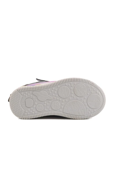 Aspor Siyah Cırtlı Bilek Boy Kız Çocuk Spor Ayakkabı - Resim 5