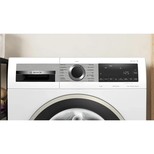 Bosch WGA244Z0TR Serie 4 A Enerji Sınıfı 9 Kg 1400 Devir Çamaşır Makinesi