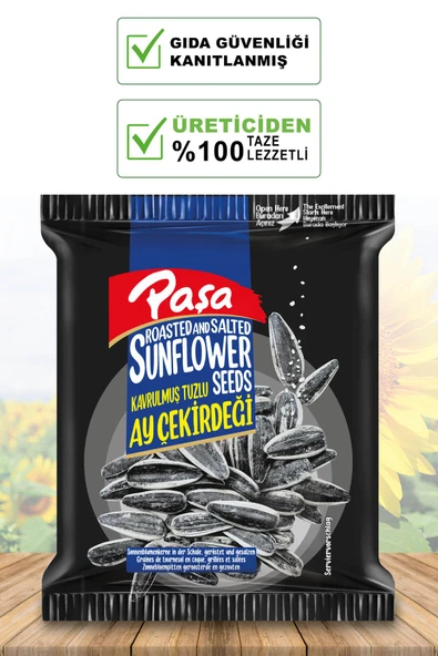 Kavrulmuş Tuzlu Siyah Ay Çekirdeği 150 gr