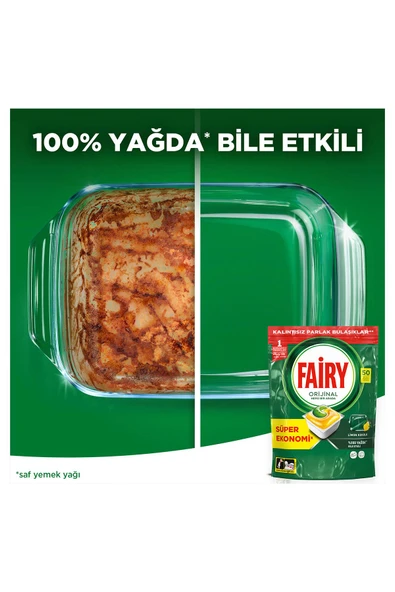 Fairy Bulaşık Makinesi Kapsülü 50'li - 3