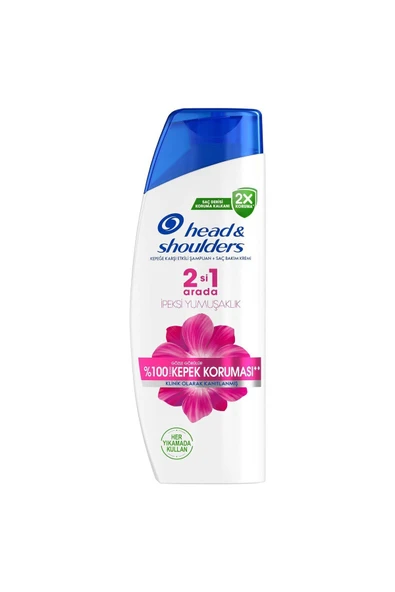 Head&Shoulders Şampuan İpeksi Yumuşaklık 2In1 330 Ml - Resim 2
