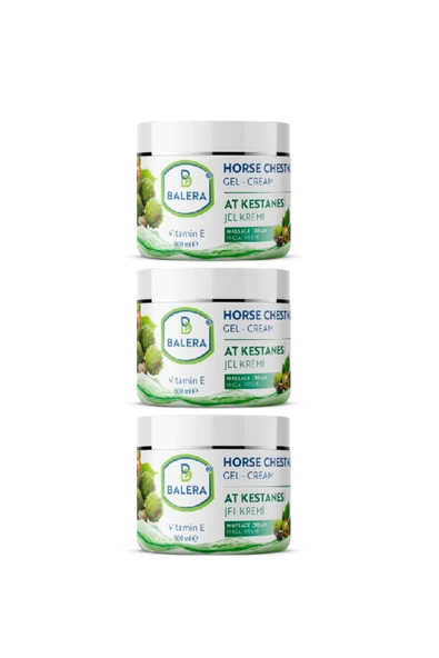 BALERA At Kestanesi Masaj Jeli 500ml 3 Adet ürün görseli