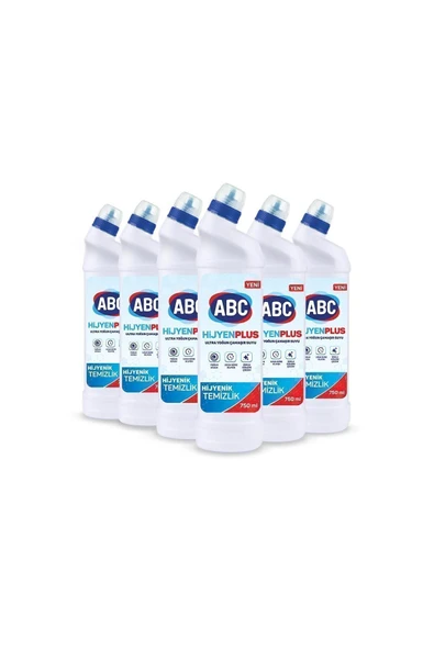 ABC Ultra Çamaşır Suyu Hijyen Plus 750 gr X 6 - Resim 2