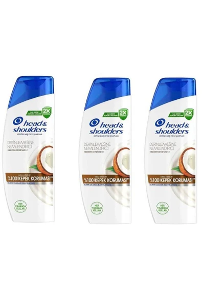 Head&Shoulders Head & Shoulders Şampuan 330 ml 2-1 Derinlemesine Nemlendirci x3 Adet