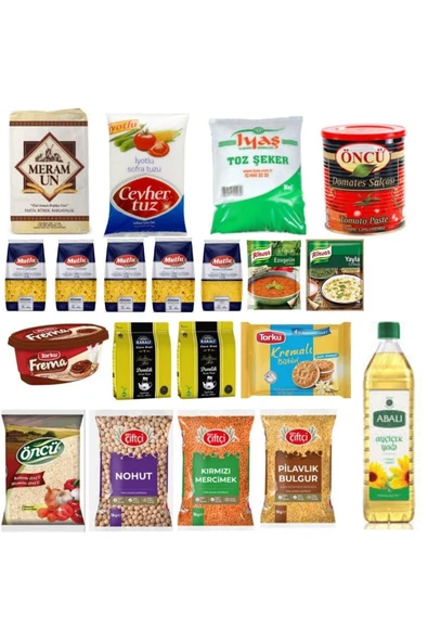 IYAŞ Ramazan Kolisi Temizlik ve Gıda Süper Ekonomik Bereket Paketi