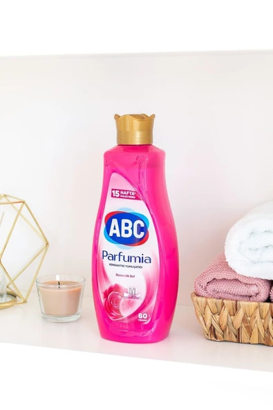 ABC Parfumia Konsantre Yumuşatıcı Romantik Gül 1440 ml X 2 Adet - 3
