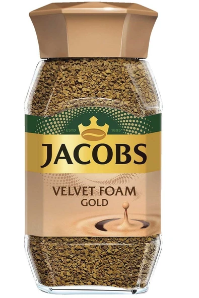 Jacobs Velvet Foam Gold 100 Gram Kahve