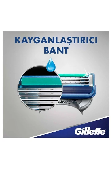 Gillette Fusion5 Start Yedek Tıraş Bıçağı 4'lü - Resim 5