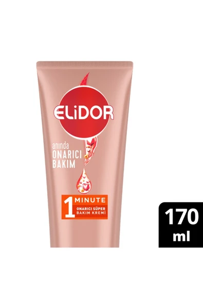 Elidor Superblend 1 Minute Onarıcı Süper Saç Bakım Kremi Anında Onarıcı Bakım 170 Ml