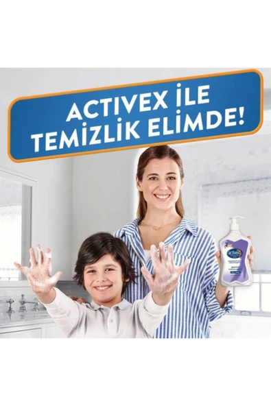 Activex Antibakteriyel Sıvı Sabun Hassas 1.5 Lt 4 Adet - 5