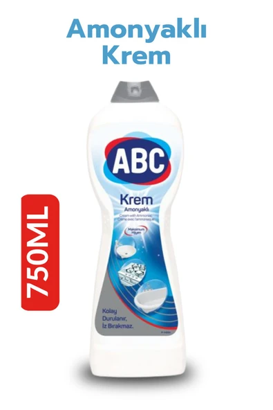 ABC Sıvı Krem Amonyaklı 750 ml