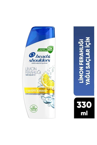 Head&Shoulders Şampuan Limon Ferahlığı 1in1 330 ml