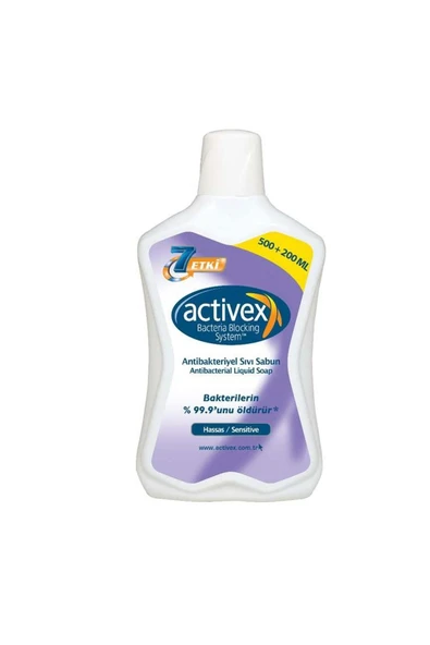 Activex Sıvı Sabun Hassas 500 + 200 Ml