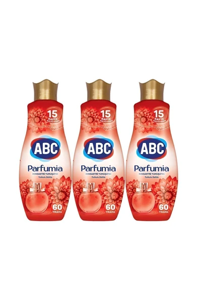 ABC Parfumia Konsantre Çamaşır Yumuşatıcısı Tutkulu Dahlia 3 X 1440 ml - 2