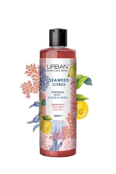Urban Care Seaweed Citrus Nemlendirici Ve Besleyici Peelingli Duş Jeli 500 Ml-vegan - 4
