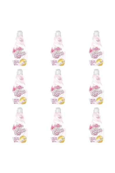Bingo soft konsatre yumuşatıcı manolya bahçesi 1440ml 9 adet
