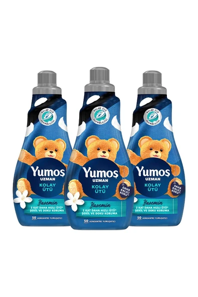 Yumoş Uzman Kolay Ütü Konsantre Yumuşatıcı 1200 ml X3 - 2