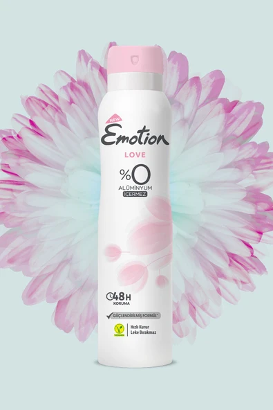 Emotion Love Kadın Deodorant 3x150ml - Resim 3