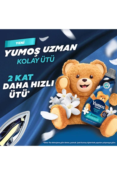 Yumoş Uzman Kolay Ütü Konsantre Yumuşatıcı 1200 ml X3 - 3