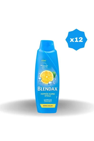 Blendax KEPEĞE KARŞI ETKİLİ ŞAMPUAN 500 ML X 12 ADET ürün görseli 1