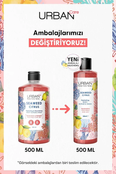 Urban Care Seaweed Citrus Nemlendirici Ve Besleyici Peelingli Duş Jeli 500 Ml-vegan - 2