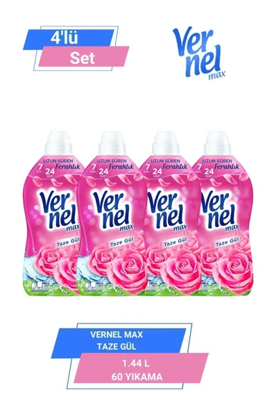 Vernel Max Taze Gül 4x1.44l