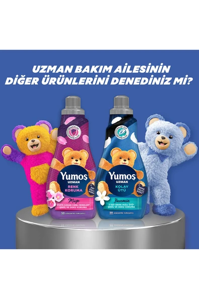 Yumoş Uzman Kolay Ütü Konsantre Yumuşatıcı 1200 ml X3 - 7