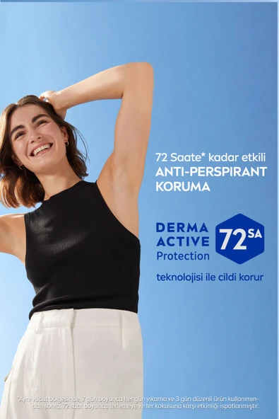 NIVEA Kadın Sprey Deodorant Black&White Invisible Clear 200ml, 72 Saat Anti-perspirant Ter Koruma, X3Adet - 2