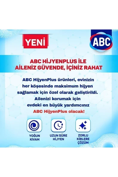 ABC Ultra Çamaşır Suyu Hijyen Plus 750 gr X 6 - Resim 3