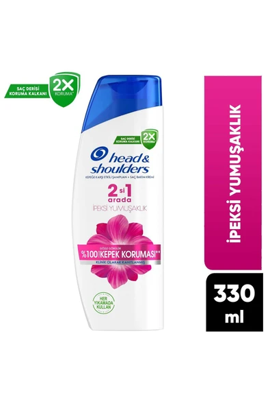 Head&Shoulders Şampuan İpeksi Yumuşaklık 2In1 330 Ml