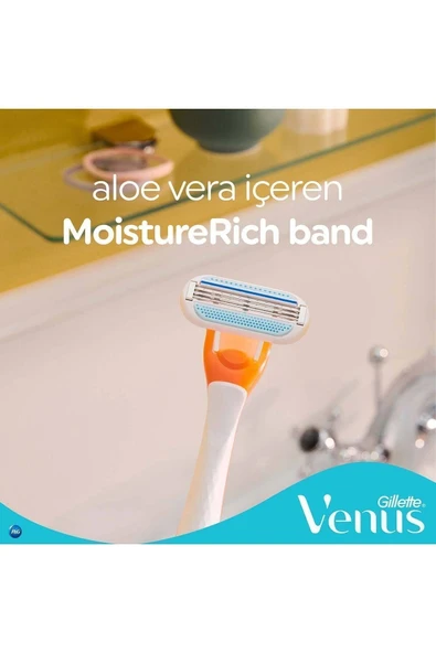 Gillette Venus Venus Riviera Kullan At Kadın Tıraş Bıçağı 2'li - 5