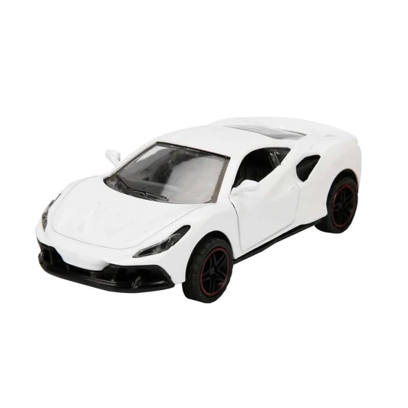 Çocuk 1:43 Maxx Wheels Yarış Arabası 10 cm - Resim 3