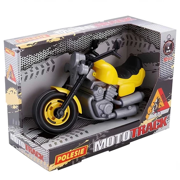 Çocuk Sarı Yarış Motosikleti Bike 92281 - 2