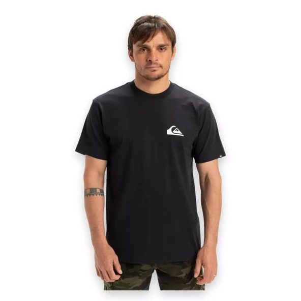 Quiksilver Eqyzt08042 Ev Mini Logo Ss Siyah Erkek T-Shirt