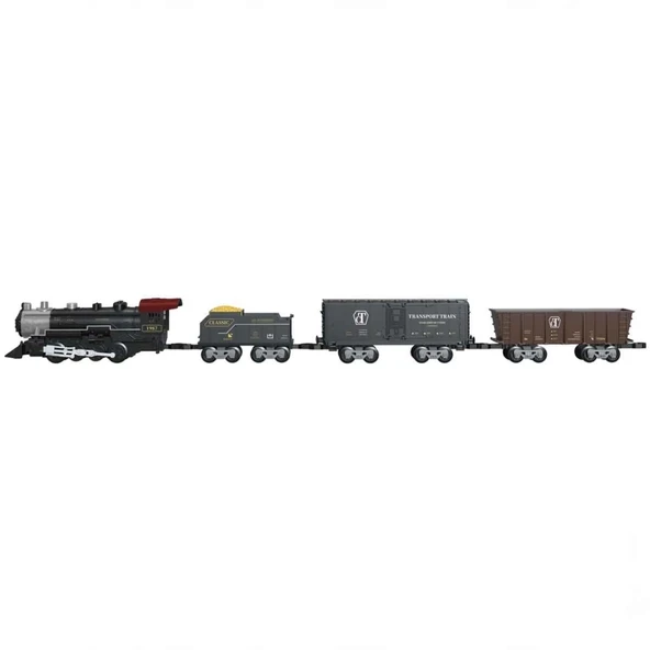 Çocuk Classic Steam Pilli Tren Seti 29 Parça 1613C - Resim 2