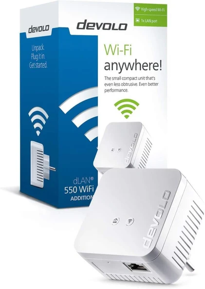 Devolo Dlan 550 WiFi Powerline Teşhir - 3