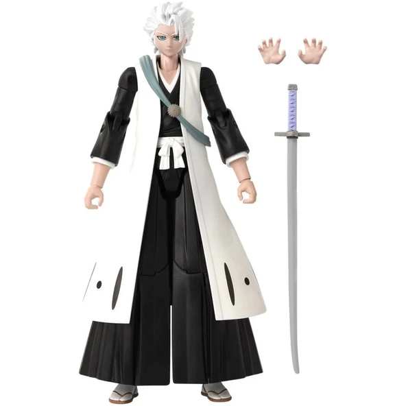 Çocuk Bandai Toshiro Hitsugaya Poz Verilebilir Figür 16 cm - Resim 3