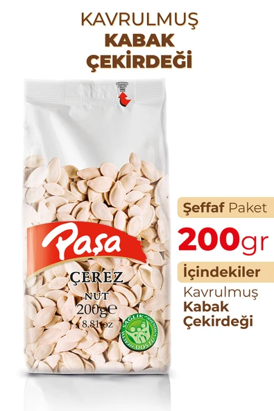 Paşa Kuruyemiş Kavrulmuş Kabak Çekirdeği 200 gr - 2