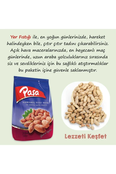 Kavrulmuş Tuzlu Fıstık 200 gr - 5