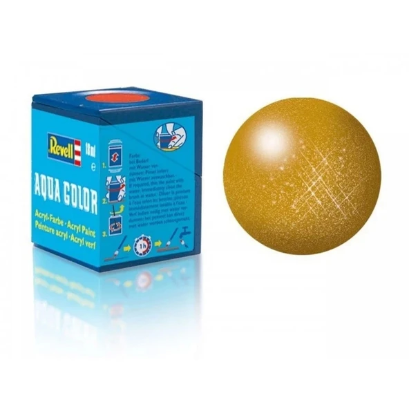 Çocuk Revell 92 - Aqua Color Brass - Metallic Boya - 18 ml ürün görseli 1