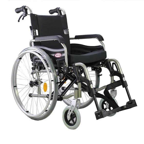 Poylin P957 Alüminyum Tekerlekli Sandalye(46 cm)
