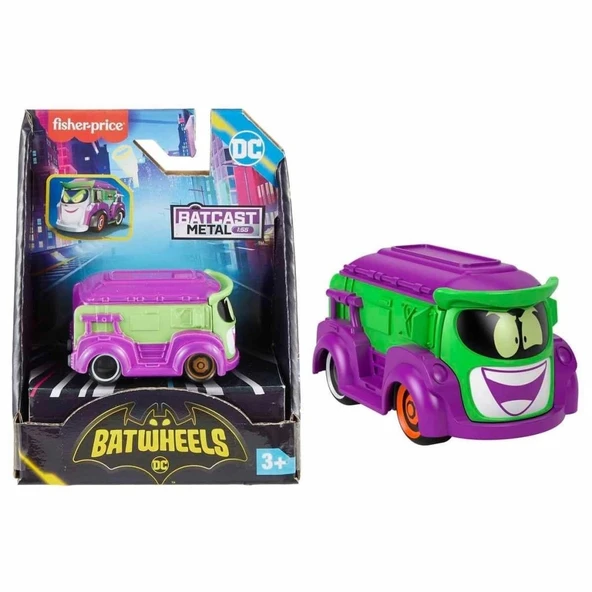 Çocuk HML12 Fisher-Price® Batwheels™ Bam Batmobile™ - Resim 2