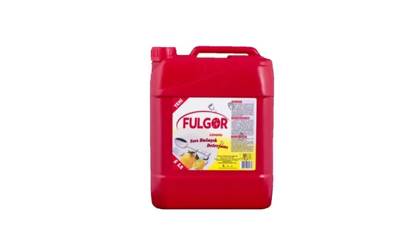 Fulgor Limonlu Sıvı Bulaşık Deterjanı 5 Lt x 4 Adet - 3