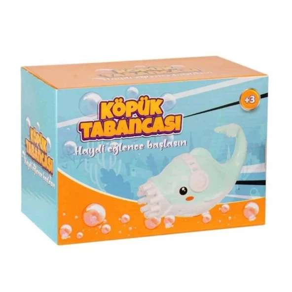 Çocuk Pilli Balık Köpük Tabancası 2607 - Resim 4