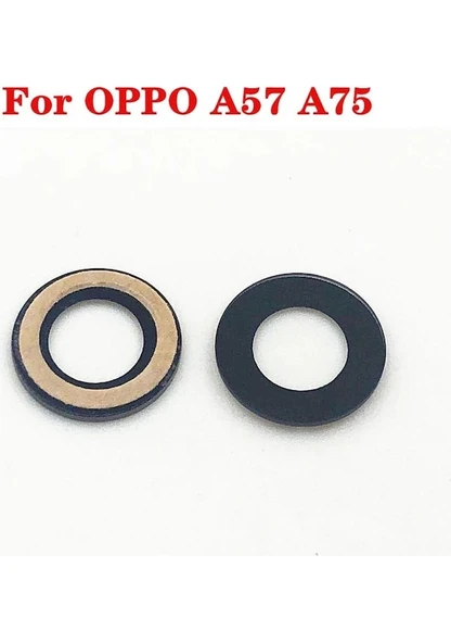 Oppo Uyumlu A57 Arka Kamera Camı Lensi (Çıtasız Sadece Cam) ürün görseli