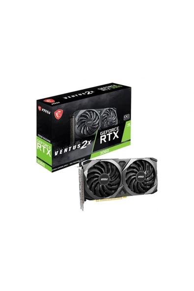 MSI Geforce Rtx 3060 Ventus 2x 12g Oc 192 Bit Ekran Kartı