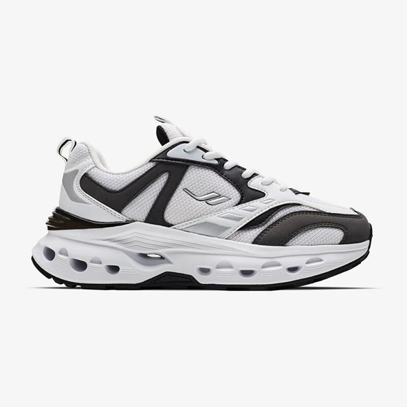 LESCON AKXIS FLEX BEYAZ SİYAH COMFORT CASUAL ANATOMİK SPOR AYAKKABISI - 2