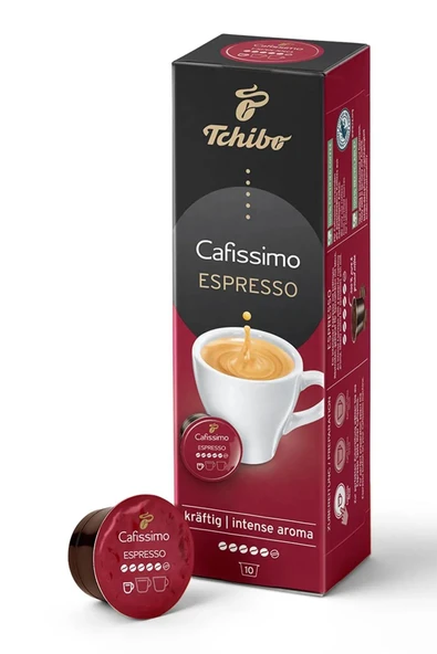 Tchibo Cafissimo Espresso Kraftig Intense Aroma Kapsül Kahve x 8 Adet - 2