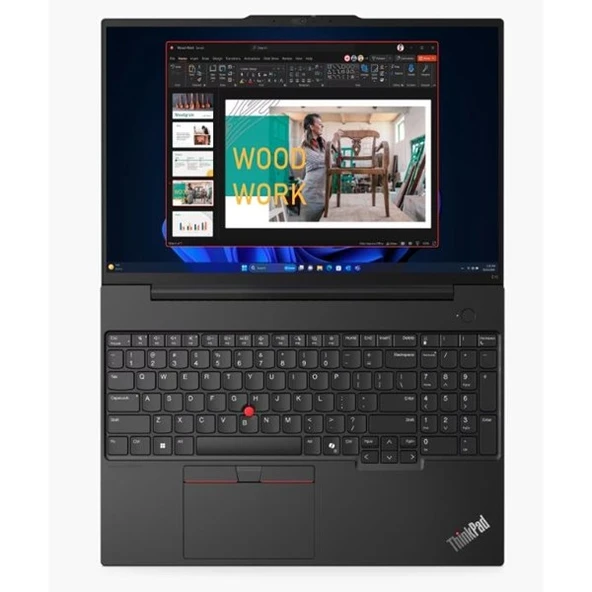 LENOVO 16" THINKPAD E16 G2 21MA0017TX ULTRA 5 125U-16GB DDR5 RAM-512GB NVME-W11 PRO